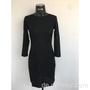 Zuverlässiger elegant gestrickte Jacquard -Kleid